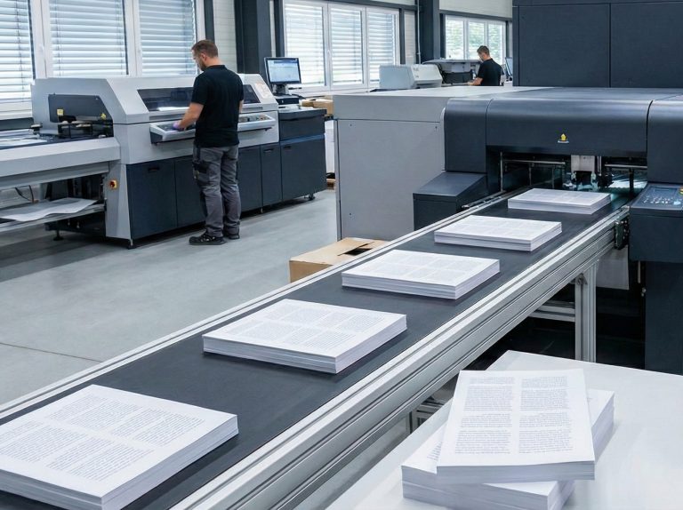 Print-on-demand Druckerei Digitaldruck